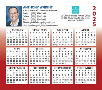 Real Estate Calendars | Reamark personalized real estate calendars